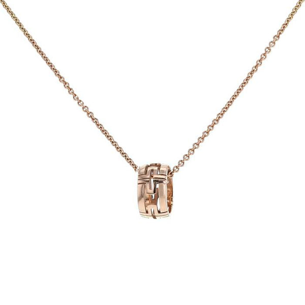 ˇShiny JewelryˇPARENTESI NECKLACE PINK GOLD