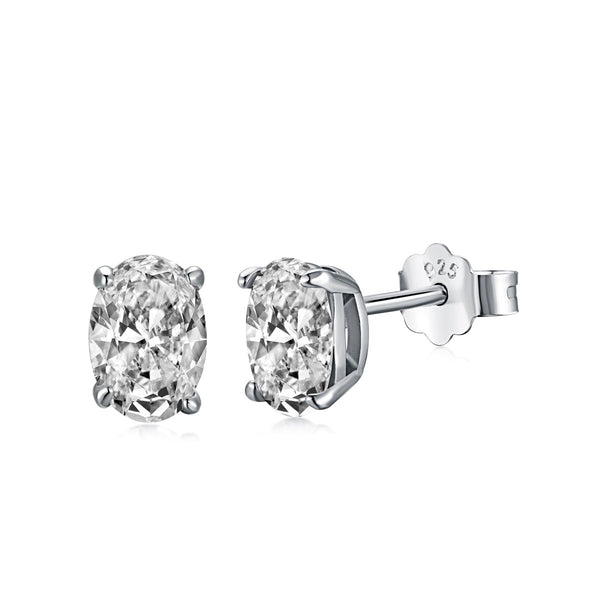 [SHINY]Oval Classic Dignified Elegant Earrings