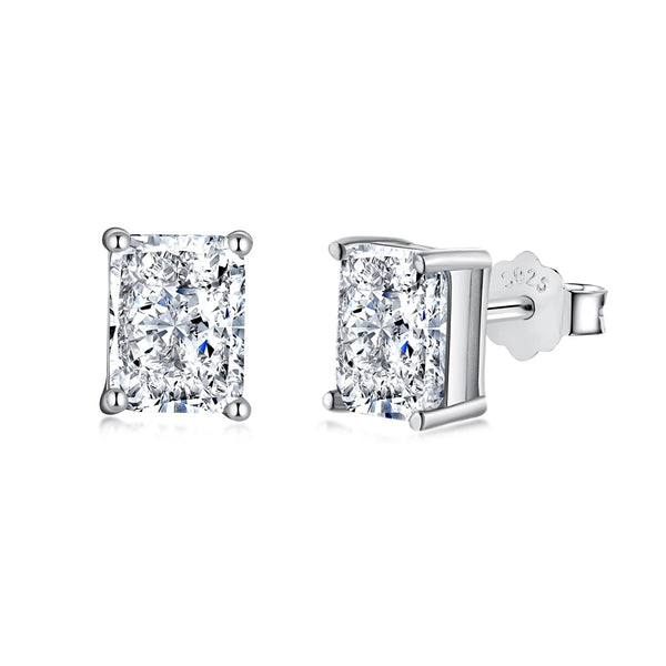 [SHINY]Radiant Luxurious Princess Cut Daily Earrings