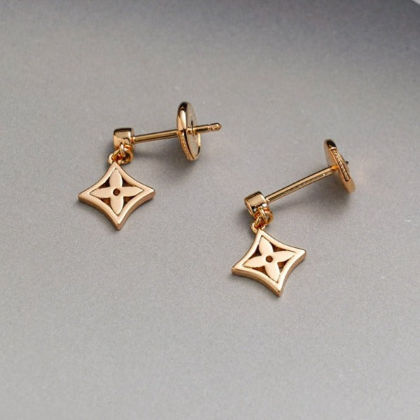 ˇShiny JewelryˇSTAR EARRINGS GOLD