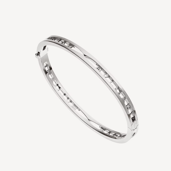 ˇShiny JewelryˇZERO 1 SPIRAL LOGO SILVER BRACELET