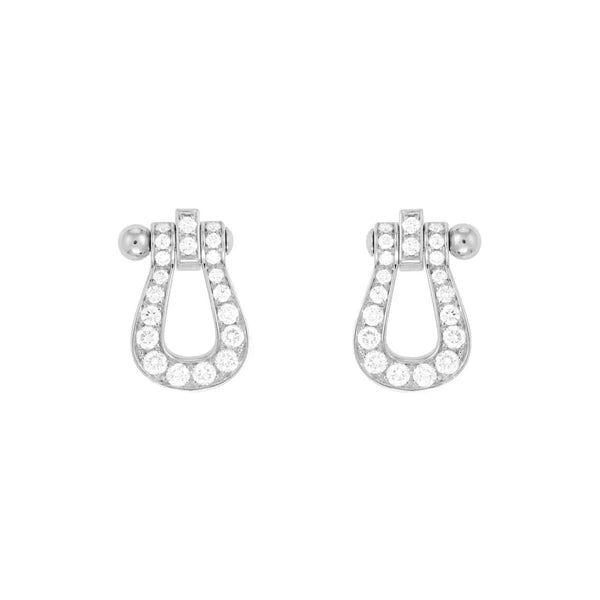 ˇShiny JewelryˇFORCE 10 FULL DIAMOND STUD EARRINGS MINI MODEL