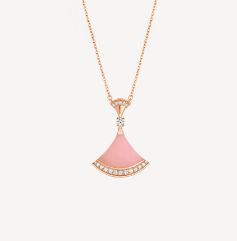 ˇShiny JewelryˇDREAM NECKLACE PINK OPAL